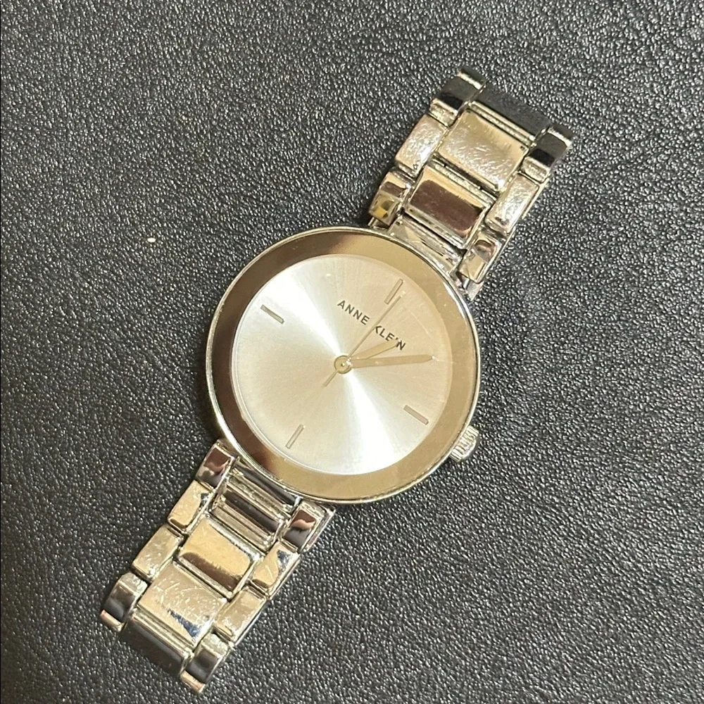 Anne Klein preowned silvertone
